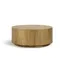 Taryn 42" Light Brown Round Wood Coffee Table