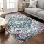 Mystic Multi Geometric Stain-Resistant Area Rug 5'3" x 7'3"