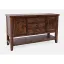 Fairview Transitional 54'' Distressed Oak Sideboard with Chevron Pattern