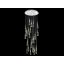 Avalon 25-Light Crystal LED Chrome Chandelier