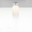 Gople Mini White Handcrafted Glass Ceiling Light