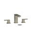 Equinox Modern Widespread Bathroom Faucet in Brushed Nickel