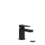 Kubik Modern Black Single Hole Deck Mount Bathroom Faucet