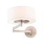 Brushed Nickel LED Swing Arm Wall Sconce