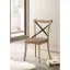 Rustic Oak High Cross Back Side Chair