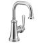 Colinet Chrome 9" Classic Single Hole Metal Bathroom Faucet