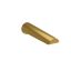 Brushed Gold Wall Mounted Tub Spout with 7.5'' Reach