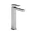 Elegant Kubik Chrome Single Handle Vessel Bathroom Faucet