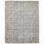 Transitional Handmade Grey/Beige Wool-Viscose Blend Rug 10' x 14'