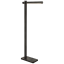 Axis Adjustable Pharmacy LED Floor Lamp in Bronze 18"x45"