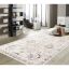 Amadeus Ivory and Silver 6' x 9' Handmade Synthetic Area Rug