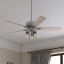 Matte Silver 52" Hartland Low Profile Ceiling Fan with LED Light