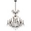 Heirloom Bronze 12-Light Classic Chandelier with Heritage Crystal