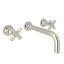 Classic European 10" Polished Nickel Wall-Mounted Faucet
