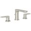 Meda Modern Polished Nickel 3-Hole Widespread Lavatory Faucet