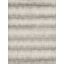 Elegant Abstract Hand-Knotted 8' x 10' Gray Viscose-Cotton Rug