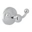 Polished Nickel Traditional Double Wall Mounted Robe Hook