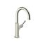 Locarno Steel Optic Single-Handle Bar Faucet with 140° Swivel
