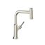 Locarno HighArc 14.6" Steel Optic Stainless Steel Kitchen Faucet