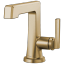 Levoir Luxe Gold Single-Handle Angular Spout Bathroom Faucet