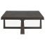 Rousseau 42.5" Brown Mahogany Square Coffee Table