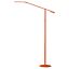 Equo 56.75'' Adjustable Orange LED Task Floor Lamp
