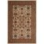 Keralam Cream Synthetic 65''x41'' Easy Care Area Rug