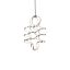 Synergy Antique Silver 34" LED Pendant with Opal Lens