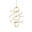 Synergy Antique Brass LED Chandelier with Silicon Opal Lens