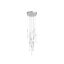 Motif Chrome 13-Light LED Cluster Pendant with Glass Accents