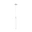 Motif Chrome 20.63" LED Single Pendant Light