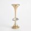 Elegant Gabriel Large Brass Pillar Candle Holder