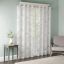 Maui White Sheer Grommet Top Window Curtain