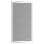 Sleek Silver Rectangular LED Lighted Bathroom Mirror 33.5"