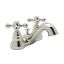 Polished Nickel Brass Traditional Centerset Bathroom Faucet