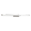 Mini Vogue 36" Slim Linear LED Vanity Light in Brushed Nickel
