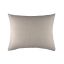 Elegant Gray Euro Rectangular Feather-Filled Decorative Pillow