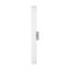 Melville 32" Brushed Nickel Dimmable LED Wall Sconce with Opal Glass