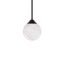 Quest Black Crystal LED Mini Globe Pendant - Energy Star Certified