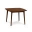 Cherry Wood Square Contemporary Extendable Dining Table