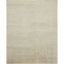 Fog Hand-Knotted Viscose Rectangular Area Rug 2' x 3'