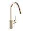 Polished Nickel Single Handle Pull-Down Kitchen Faucet