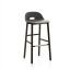 Industrial Red Ash 30'' Bar Stool with Dark Finish