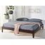 Alyson Espresso Queen Mahogany Wood Bed Frame