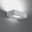 Melete Sleek White Aluminum Dimmable LED Wall Sconce