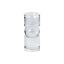 Elegant 9" Crystal Glass Candlestick Holder for 3" Pillar