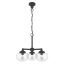 Noble Bronze Saddle Creek 3-Light Schoolhouse Chandelier