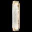 Terra Gold 21.75" LED Wall Sconce with Clear Cast Glass