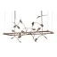 Autumn Elegance Bronze LED Kitchen Island Light with Metal Shade