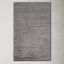Lennox Abstract Gray Viscose 5' x 8' Hand-Loomed Area Rug